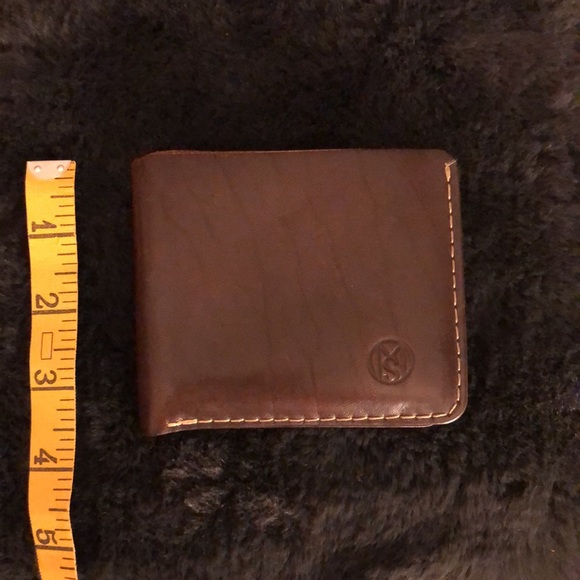 Vintage Hand Made Leather Wallet. Excellent condition. - Picture 6 of 7